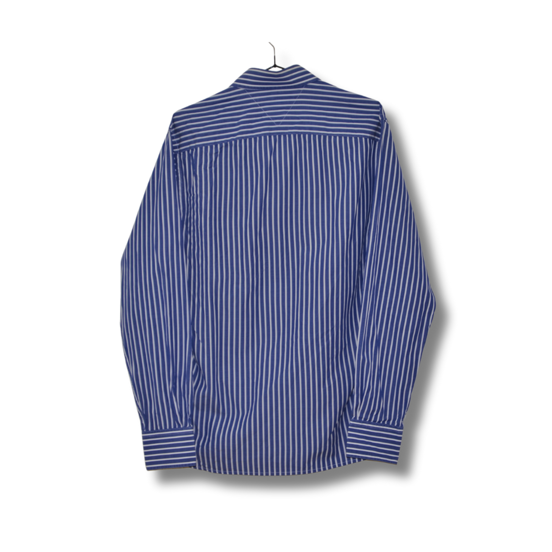 Chemise Tommy Hilfiger Rayée – Bleu & Blanc